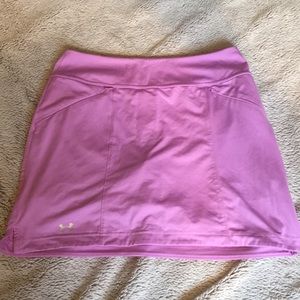 Mauve golf skort
